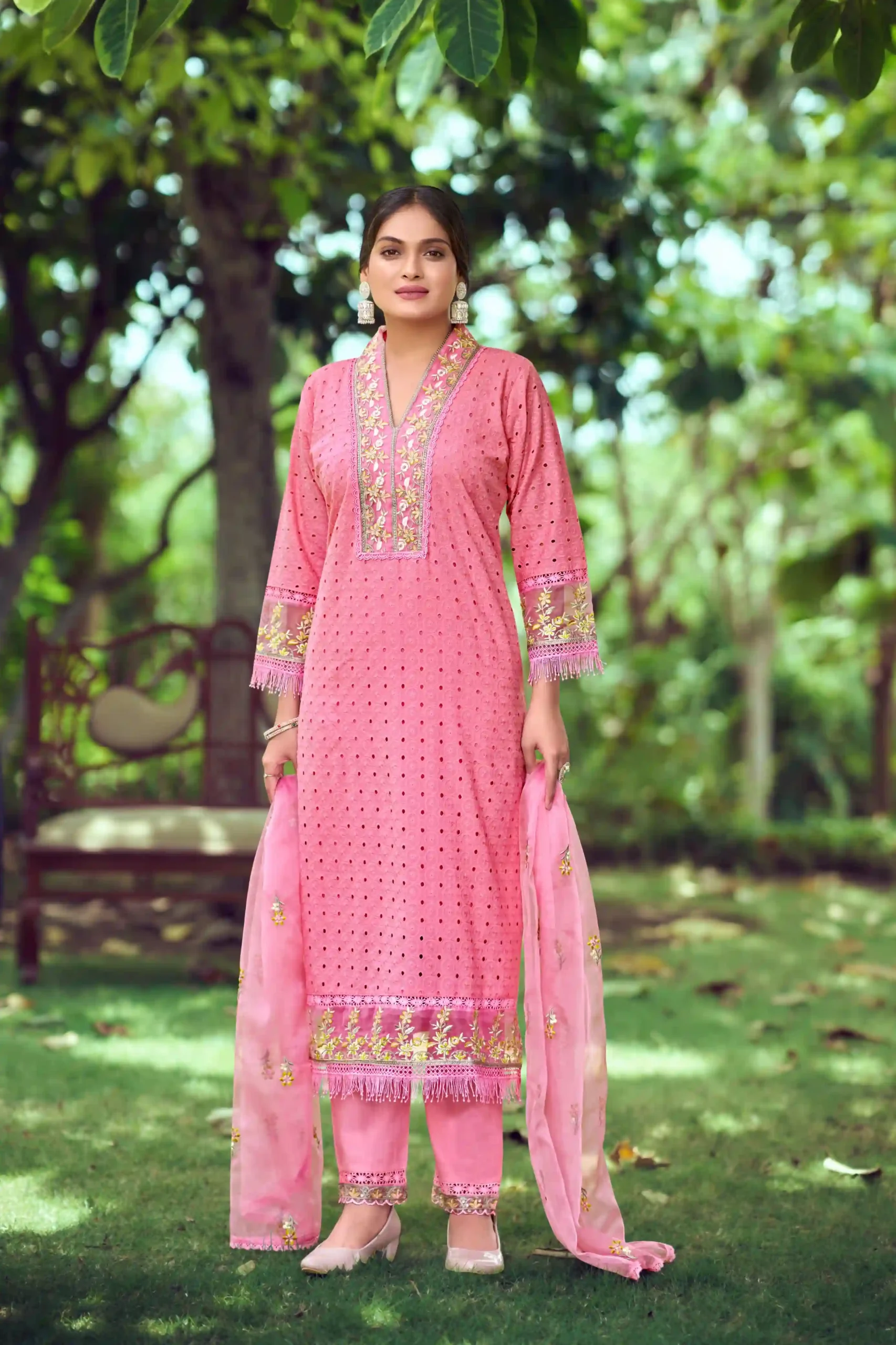 Ossm Summer Love Vol 02 Premium Cotton Wholesale Readymade Salwar Suit Catalog — Wholesale Salwar Suits, MPA wholesale from Surat - Gallery Image 4